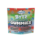Colorful packaging of Cloud 9 Bytz Infused Gummies 