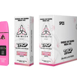 Pink Trinity Hemp vape pen and packaging
