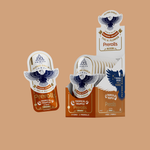 Packaging of Flying Eagle Prerolls with a brown background