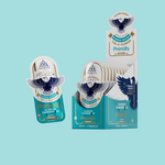 Two packages of Flying Eagle prerolls on a light blue background