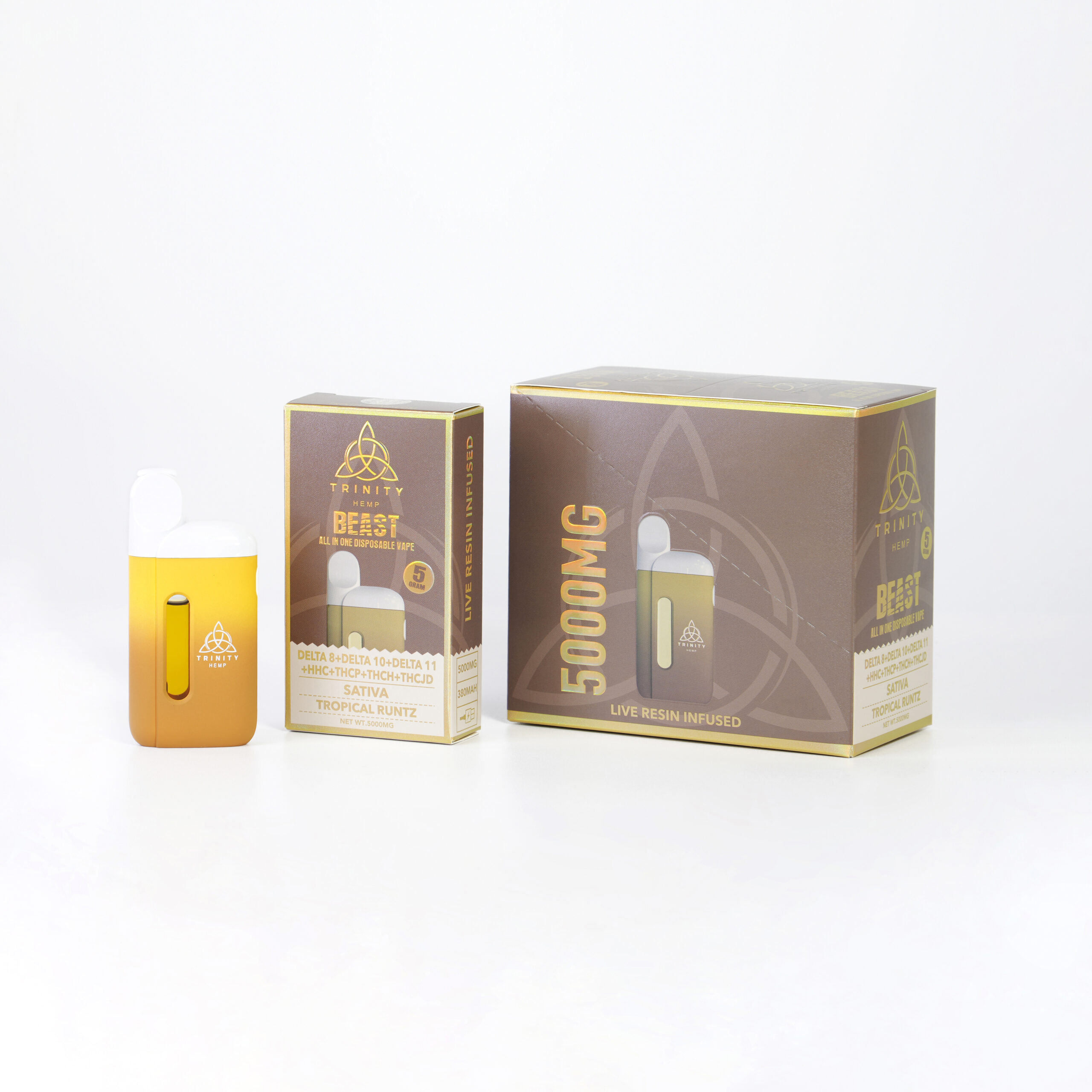 The Beast 5G Knockout Blend Mod Box Vape – Trinity Hemp